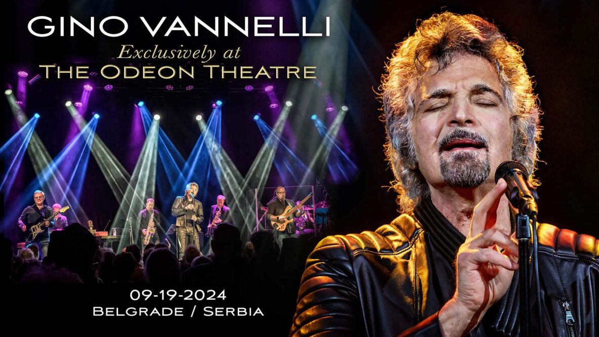 gino vannelli in belgrade serbia - september 2024